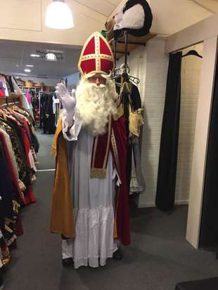 Sinterklaas (met witte jurk)