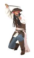 Piraat Jack Sparrow compleet