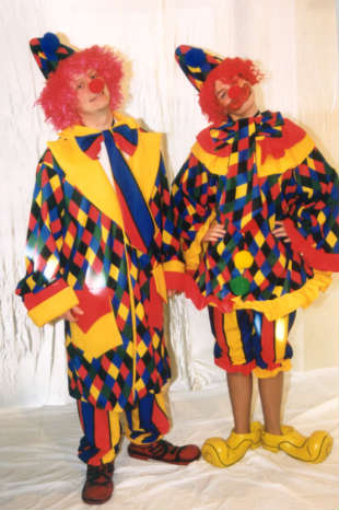 Clown heer & dame