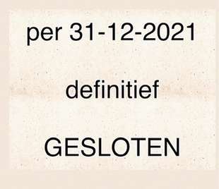 Definitief gesloten per 31-12-2021. We bedanken je voor de leuke momenten en klandizie! Bij interesse voor eventuele overname kun je mailen naar wilbert@attractie.com Definitief gesloten per 31-12-2021. We bedanken je voor de leuke momenten en klandizie! Bij interesse voor eventuele overname kun je mailen naar wilbert@attractie.com