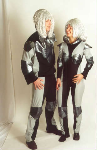 Maanman en maanvrouw Maanman en maanvrouw