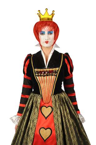 Nog steeds moord Justitie Klemo kledingverhuur en -verkoop - Kleding - Hartenkoningin (Alice in  Wonderland)
