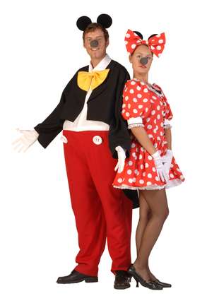 Mickey Mouse en Mini Mouse Mickey Mouse en Mini Mouse