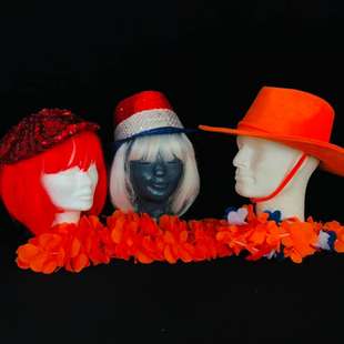 Rood Wit Blauw Oranje petjes en hoeden