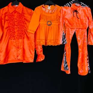 Oranje kleding
