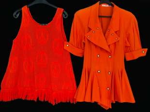 Oranje kleding