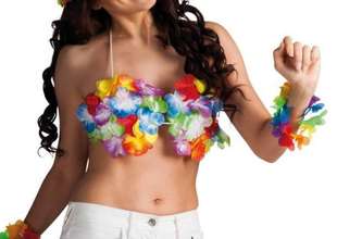 Hawaii, BH, bikinihes met bloemen