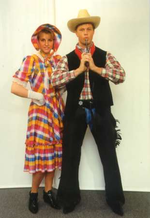 Cowboy en dame Cowboy en dame