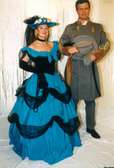 Western heer / saloon jurk